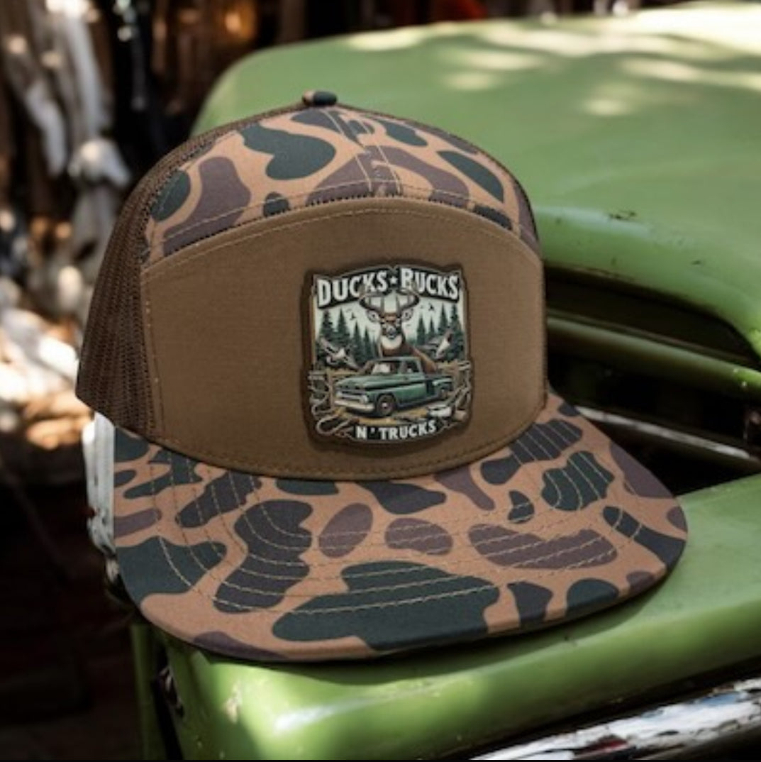 Ducks Bucks N' Trucks Patch - SA7AGE Lost Hat. Co. - Premium Headwear from Lost Hat Co. - Just $34.95! Shop now at Pat's Monograms