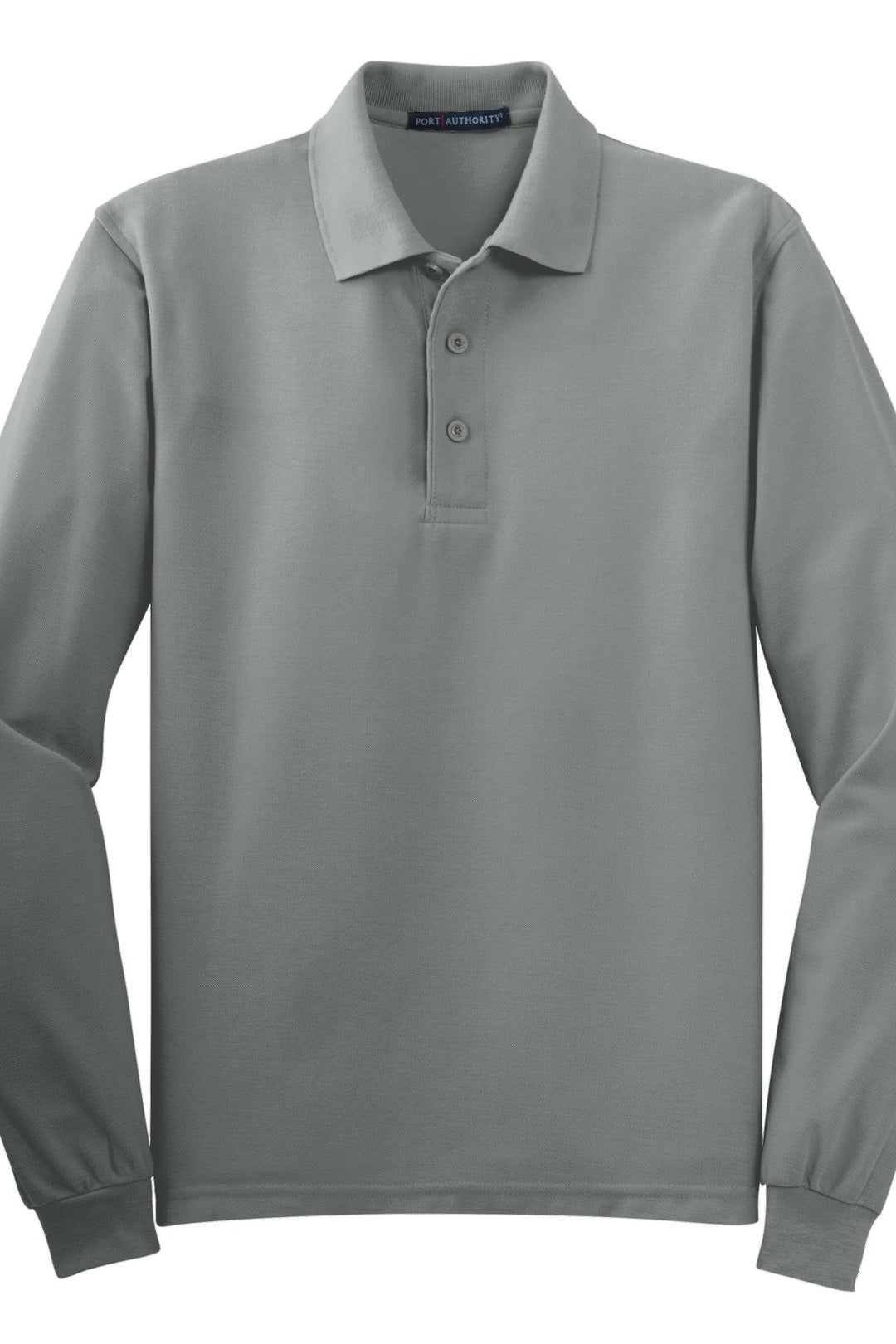 CCS - Port Authority Unisex Long Sleeve Silk Touch Polo - Premium School Uniform from Pat's Monograms - Just $27! Shop now at Pat's Monograms