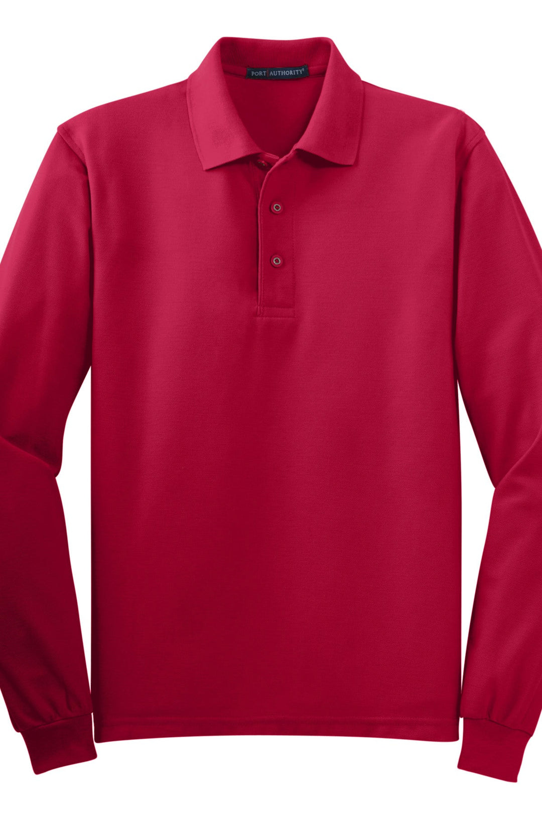 CCS - Port Authority Unisex Long Sleeve Silk Touch Polo - Premium School Uniform from Pat's Monograms - Just $27! Shop now at Pat's Monograms