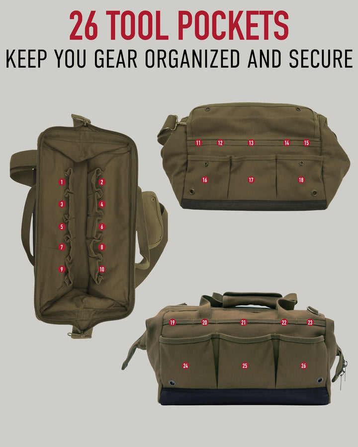 Renovator Tool Bag - Premium  from Rothco - Just $52.95! Shop now at Pat's Monograms