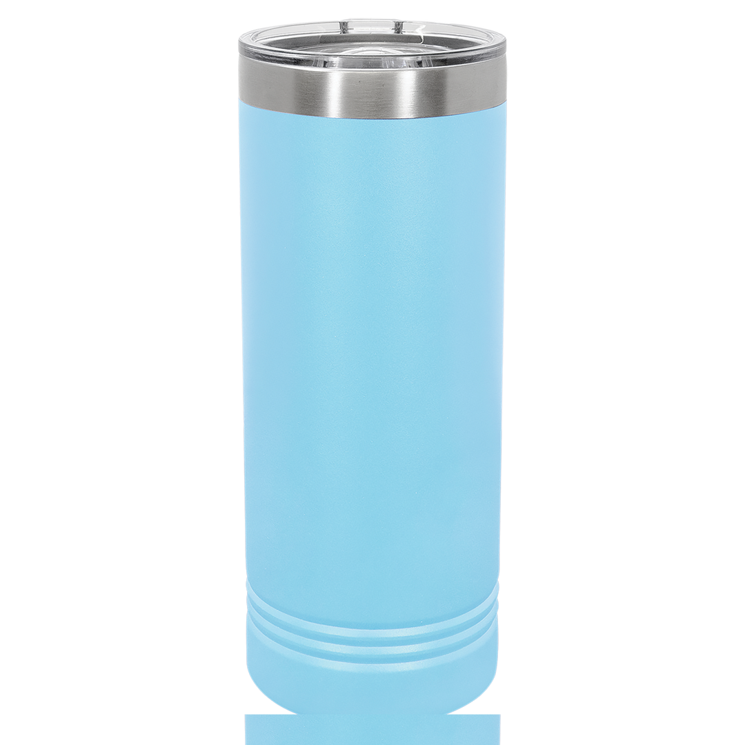 Laser Engraved Skinny Tumbler - 22oz. - Premium drinkware from Polar Camel - Just $23.50! Shop now at Pat's Monograms