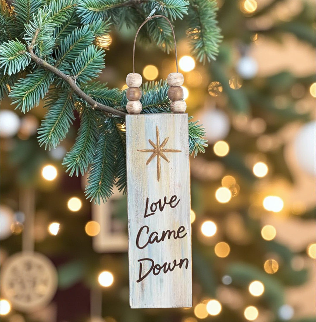 Wood Religious Christmas Ornaments - Premium Christmas Ornament from Burton and Burton - Just $5.95! Shop now at Pat's Monograms