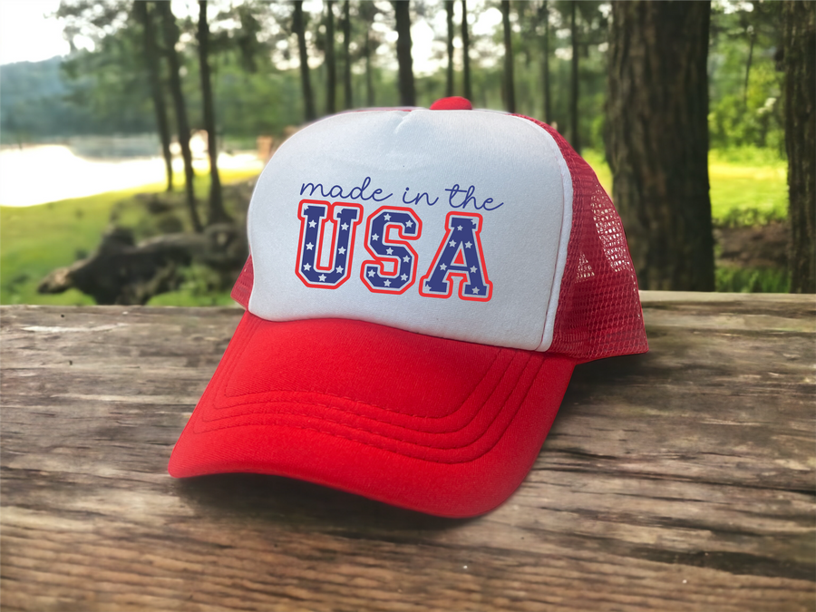 Made in The USA - Baby Trucker Cap - Premium  from Tiny Trucker Co - Just $22.95! Shop now at Pat's Monograms