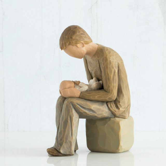 New Dad - Premium Figurines from Willow Tree - Just $47.95! Shop now at Pat's Monograms