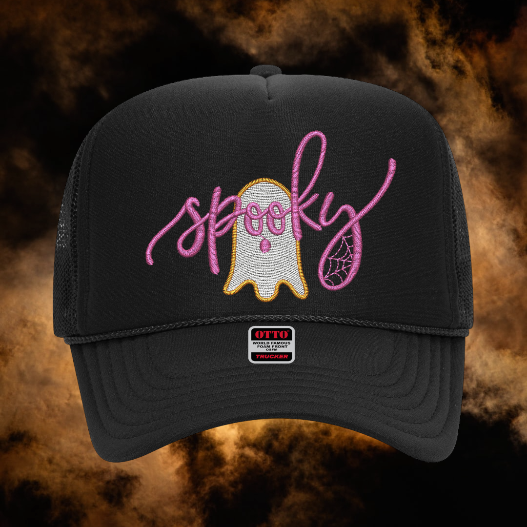 Spooky Trucker Cap for Kids - Premium Caps from Otto Caps - Just $19.95! Shop now at Pat's Monograms