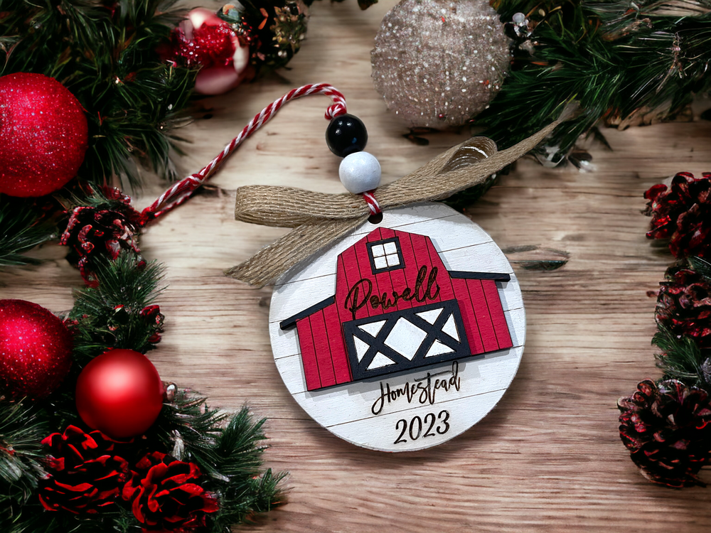 Christmas at Silo - Ladies Night Ornament - Premium Christmas Ornament from Pat's Monograms - Just $10! Shop now at Pat's Monograms