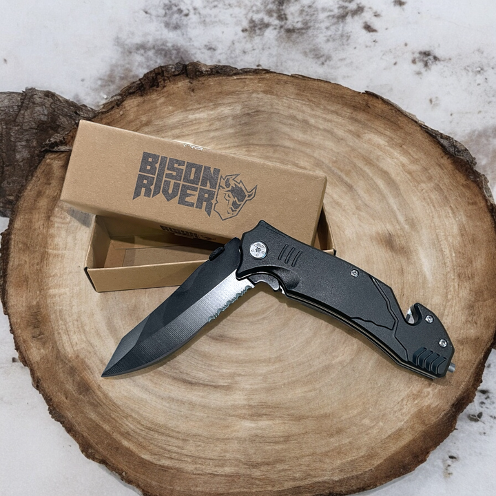 Engraved Rescue Knives - Premium Knives from Bison River - Just $19.95! Shop now at Pat's Monograms