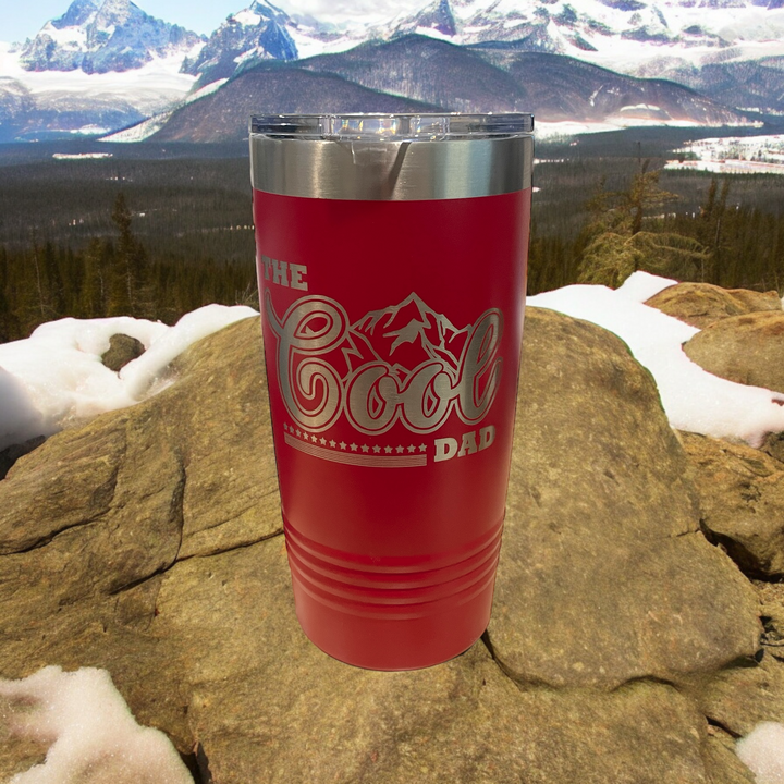 The Cool Dad - 20oz. Laser Engraved Tumbler