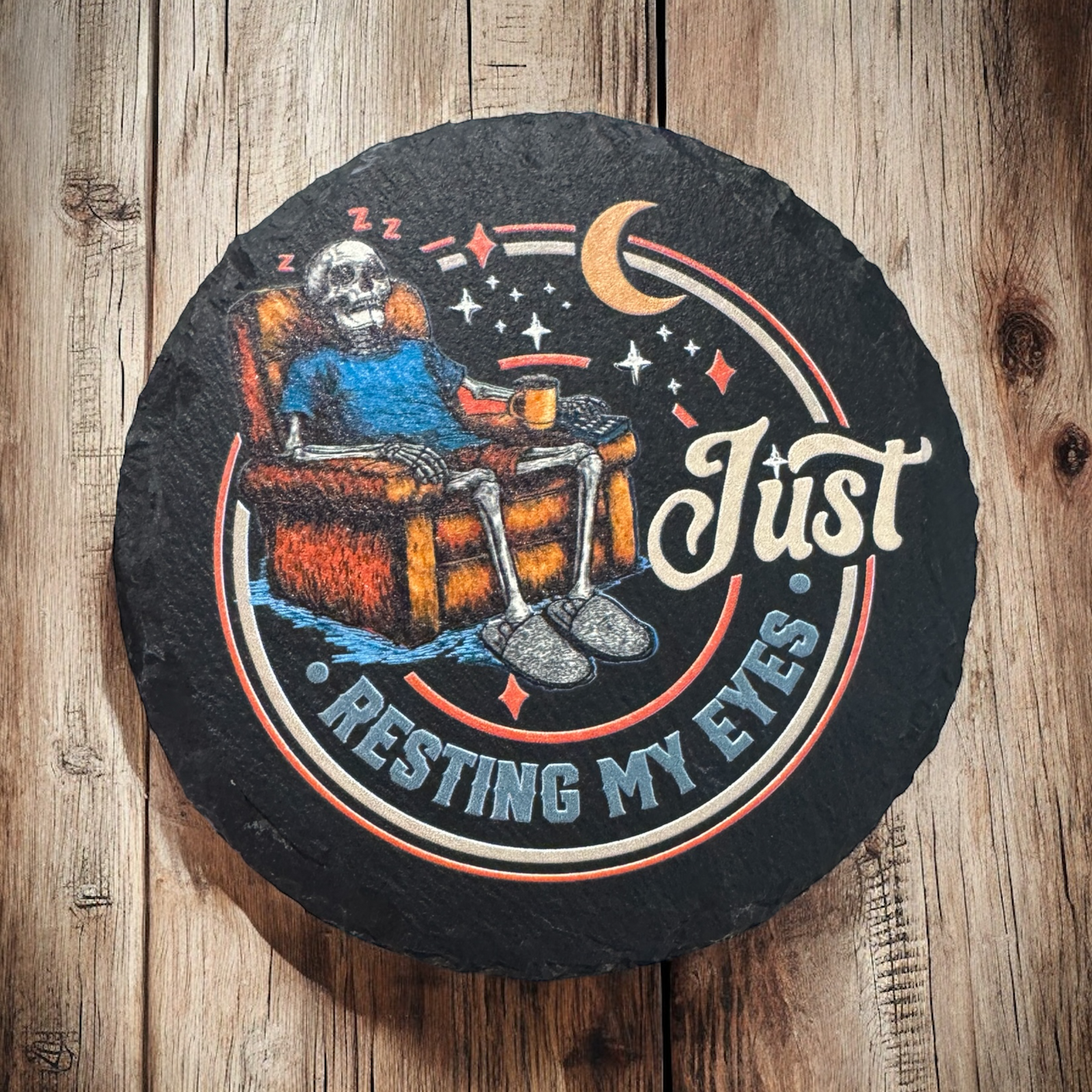 Coasters for Him - Premium barware from Pat's Monograms - Just $6.75! Shop now at Pat's Monograms