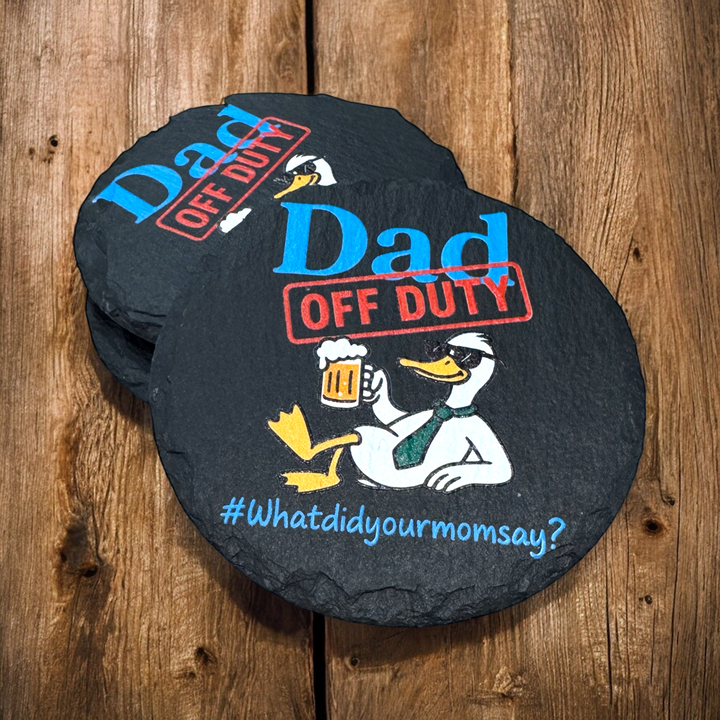 Coasters for Him - Premium barware from Pat's Monograms - Just $6.75! Shop now at Pat's Monograms