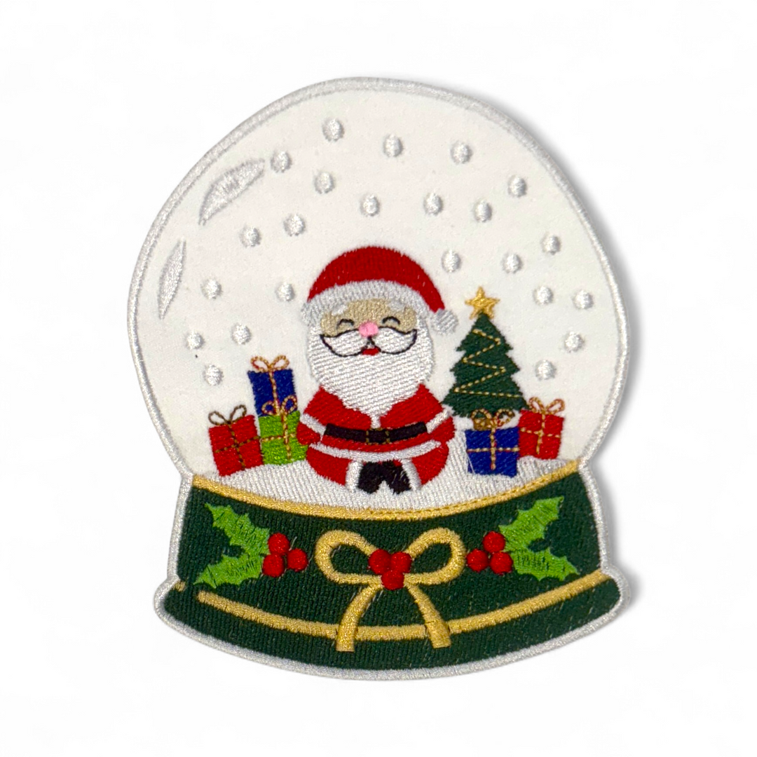 Santa Globe Tees and Infant Gowns - Premium Christmas Shirts from Pat's Monograms - Just $19.95! Shop now at Pat's Monograms