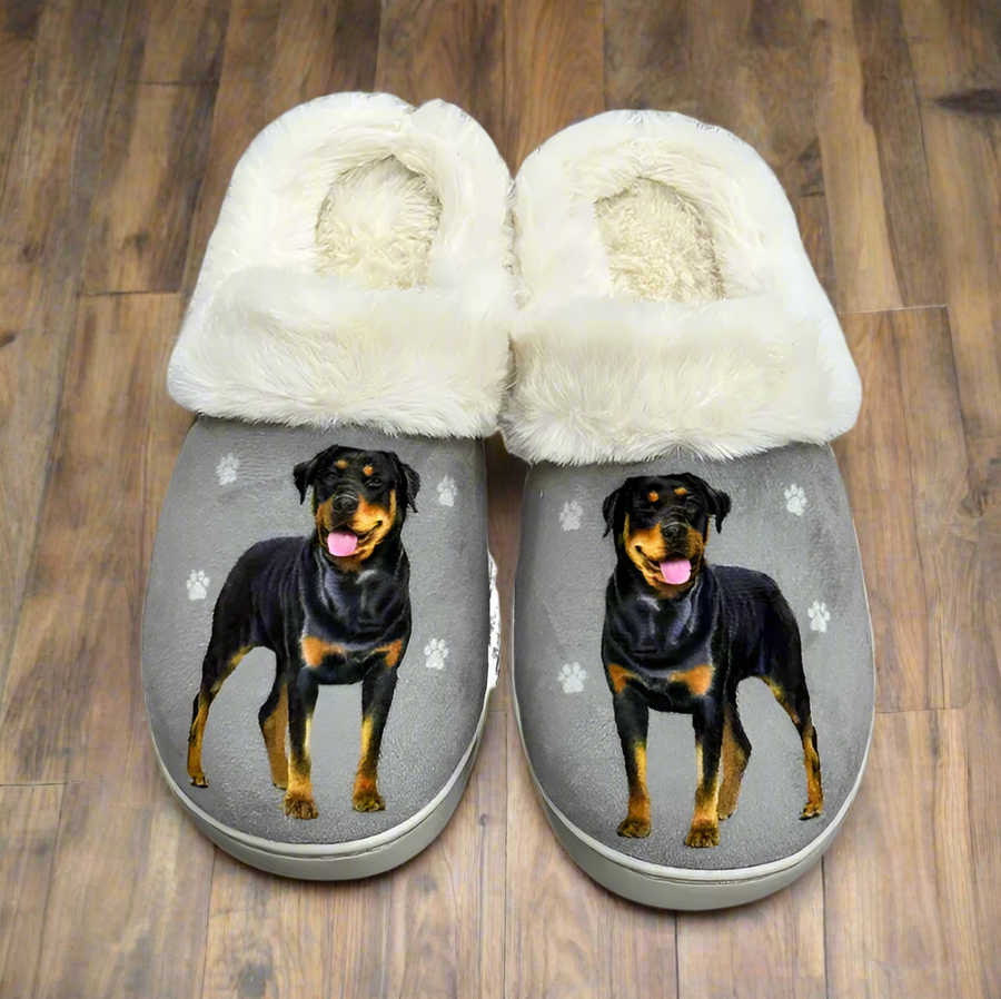 Rottweiler Snuggs Slippers - Premium Slippers from E&S Pets - Just $24.95! Shop now at Pat's Monograms