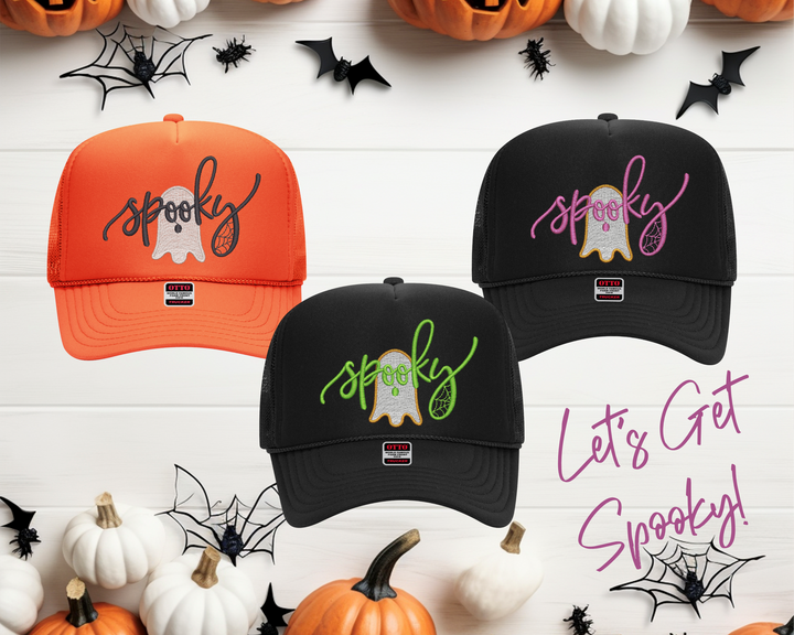 Spooky Trucker Cap for Kids - Premium Caps from Otto Caps - Just $19.95! Shop now at Pat's Monograms