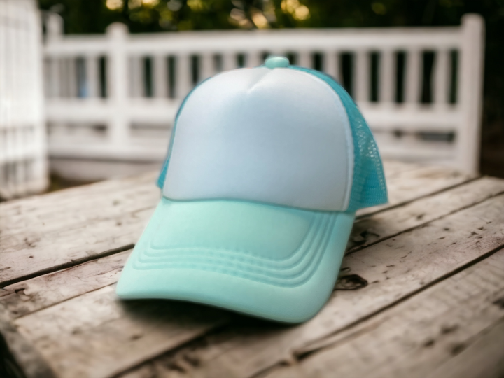 Baby Foam Front Trucker Caps - Premium Baby Accessories from Tiny Trucker Co - Just $16.95! Shop now at Pat's Monograms