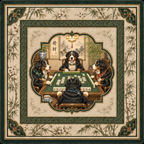 The Jade Parlor — Bernese Mountain Dog Mahjong Mat | Paws & Tiles Collection - Premium Mahjong from Told in Tiles - Just $80! Shop now at Pat's Monograms