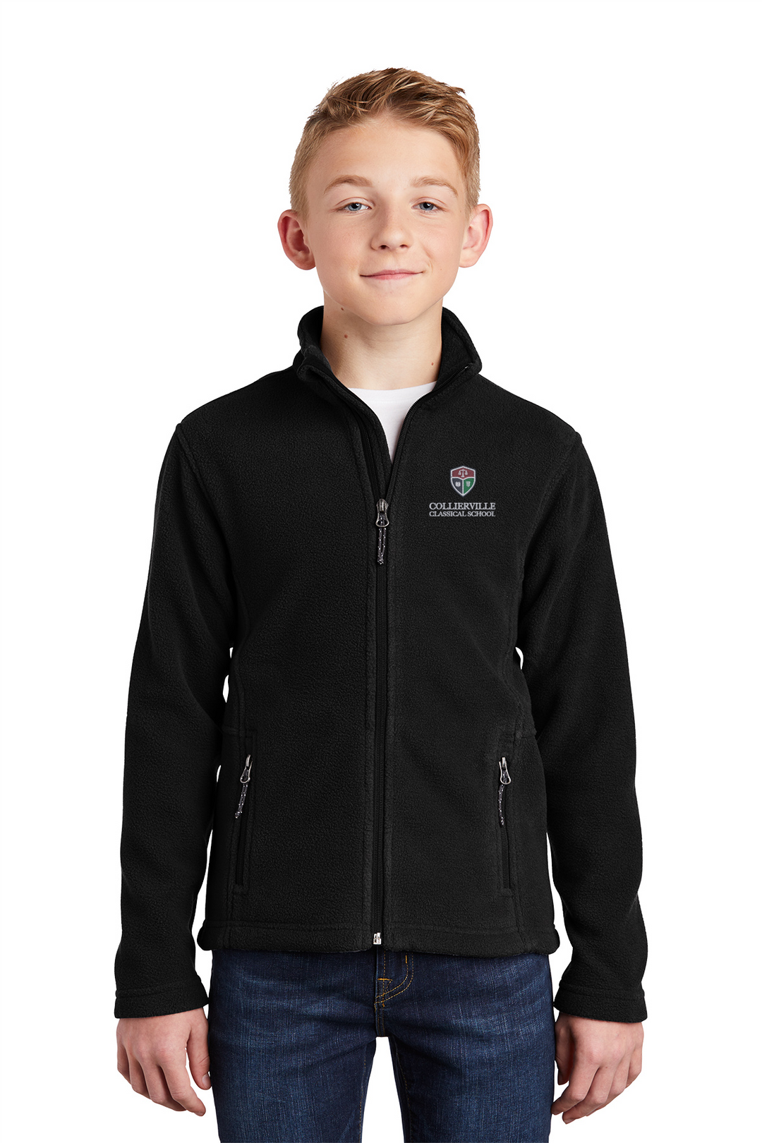 CCS - Port Authority Unisex Youth Value Fleece Jacket - Premium School Uniform from Pat's Monograms - Just $35! Shop now at Pat's Monograms