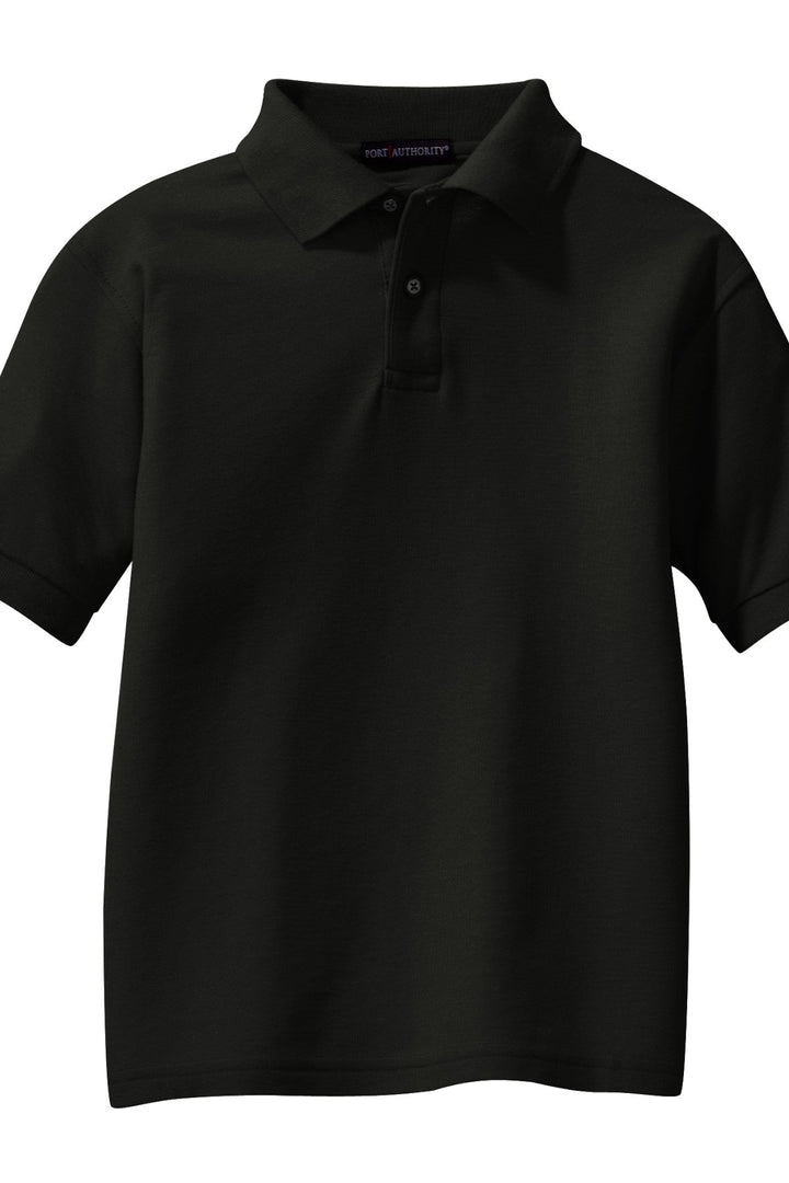 CCS - Port Authority Unisex Youth Silk Touch Polo Y500 - Premium School Uniform from Pat's Monograms - Just $20! Shop now at Pat's Monograms