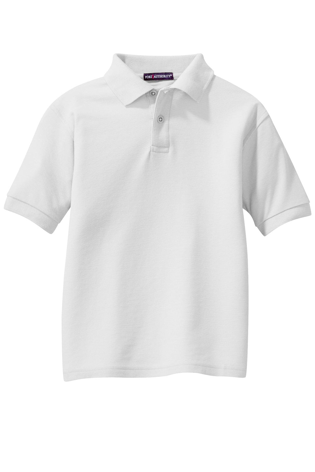 CCS - Port Authority Unisex Youth Silk Touch Polo Y500 - Premium School Uniform from Pat's Monograms - Just $20! Shop now at Pat's Monograms