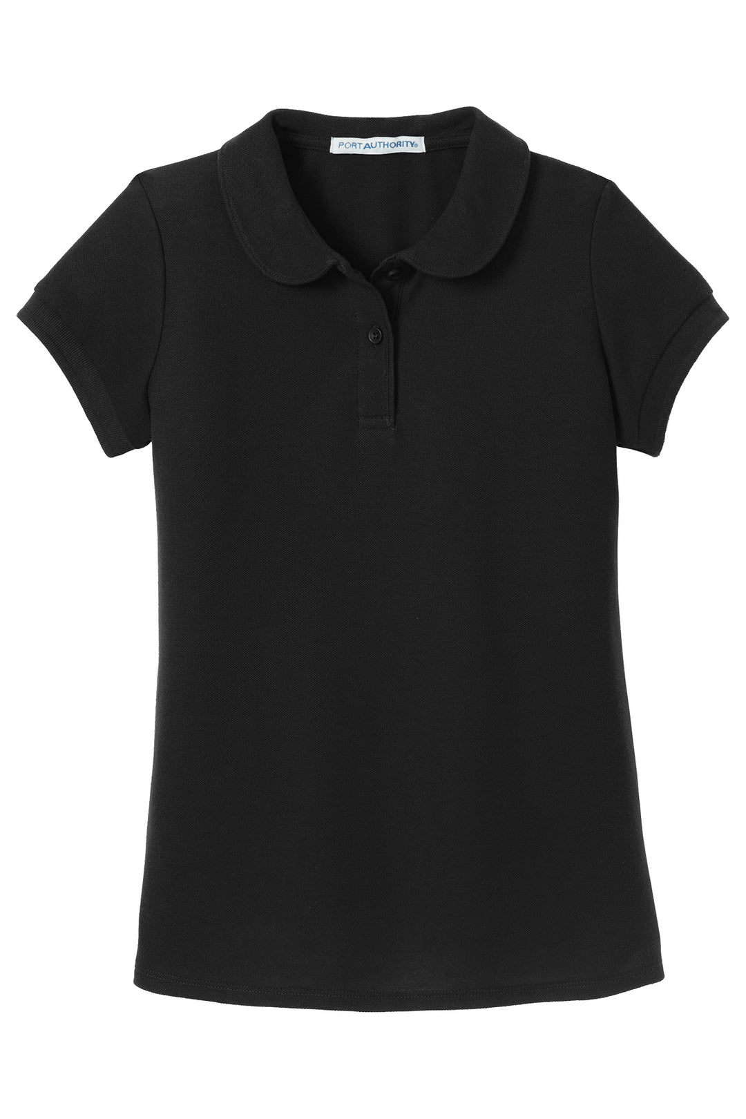 CCS - Port Authority Girls Silk Touch - Peter Pan Collar - Premium School Uniform from Pat's Monograms - Just $22! Shop now at Pat's Monograms