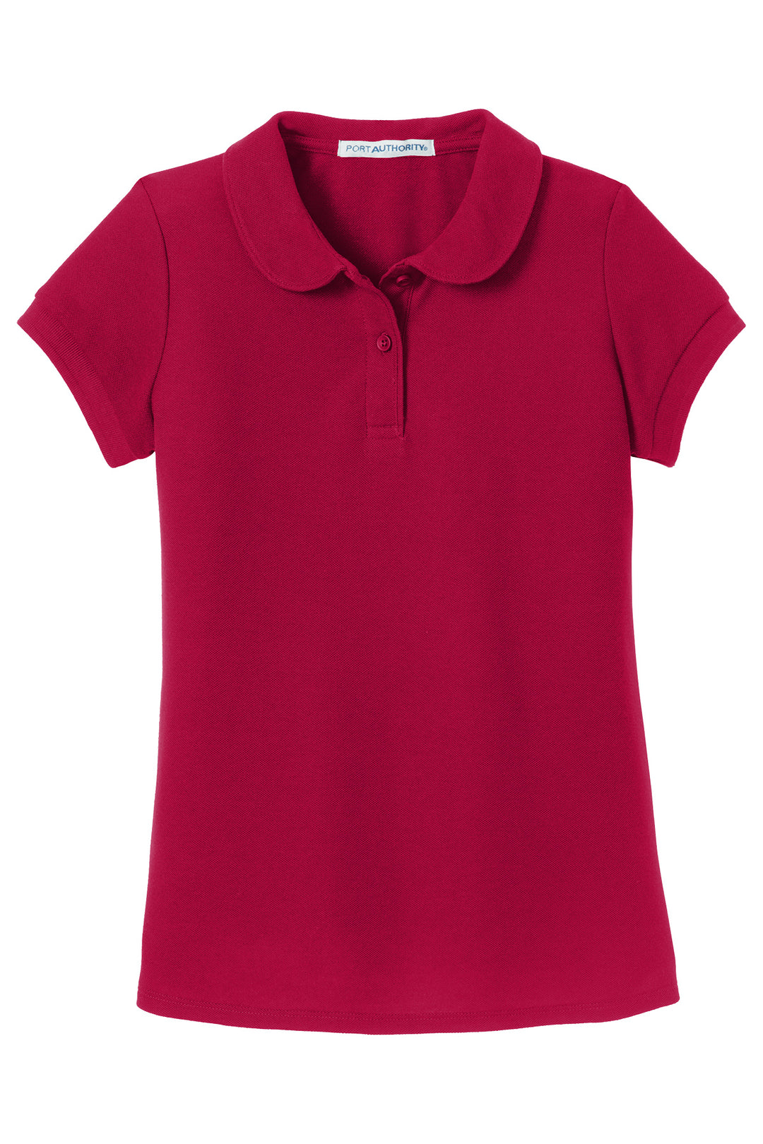 CCS - YG503 Port Authority Girls Silk Touch - Peter Pan Collar - Premium School Uniform from Pat's Monograms - Just $22! Shop now at Pat's Monograms