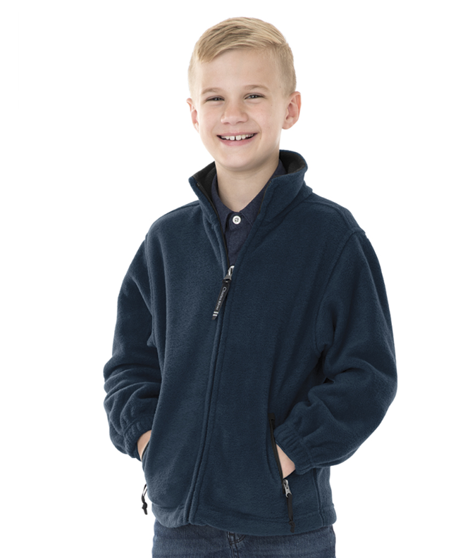 Youth Voyager Fleece Jacket - Premium  from Charles River Apparel - Just $29.95! Shop now at Pat's Monograms