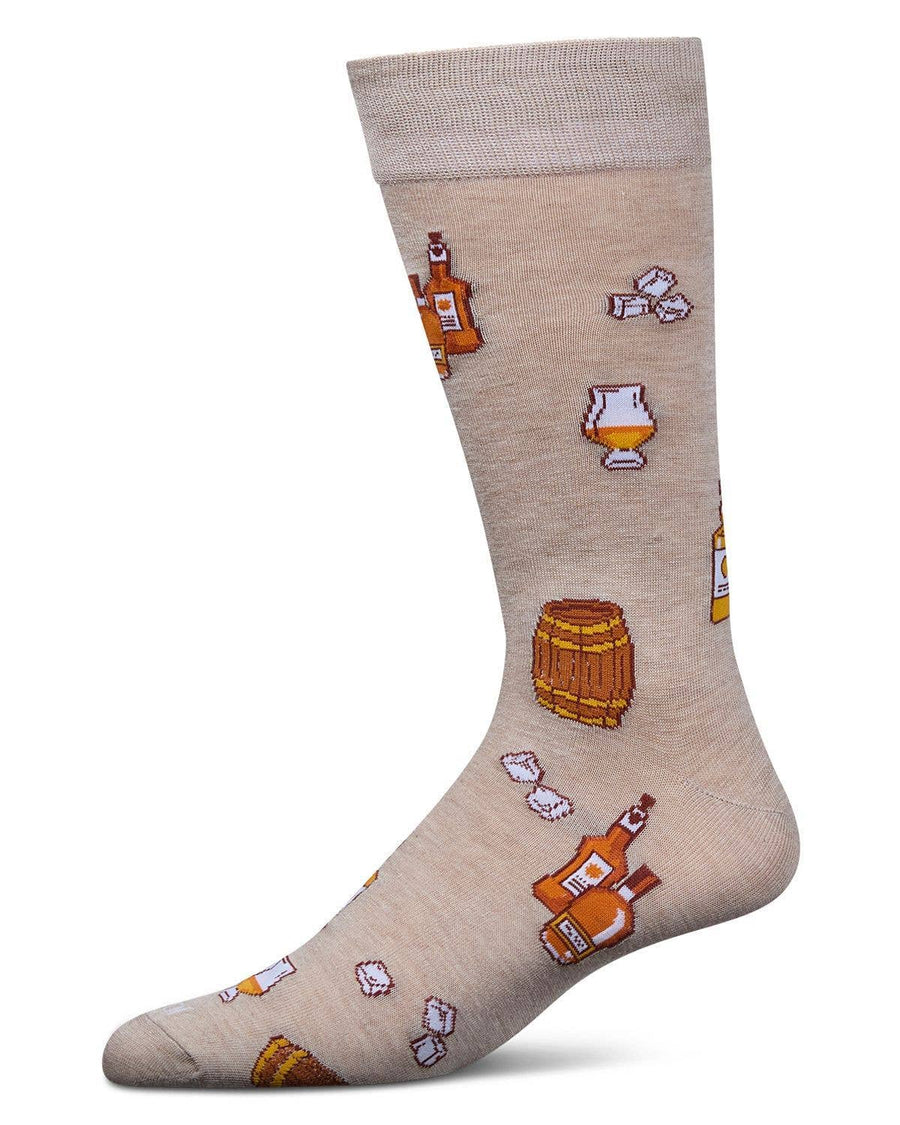 Memoi Whiskey Men`s Bamboo Crew - Premium Socks from Infinity Classics International Inc. - Just $9.95! Shop now at Pat's Monograms