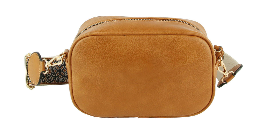 Boho Guitar Strap Women's Crossbody Bag - Premium Bags and Totes from MiMi Wholesale - Just $29.87! Shop now at Pat's Monograms