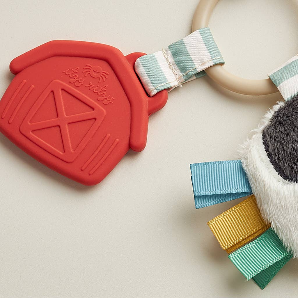 Itzy Pal Cow - Premium teethers from Itzy Ritzy - Just $9.95! Shop now at Pat's Monograms