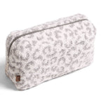 Large Leopard Print Luxury Soft Travel Pouch - Premium Cosmetic Bag from Fashion City - Just $19.95! Shop now at Pat's Monograms