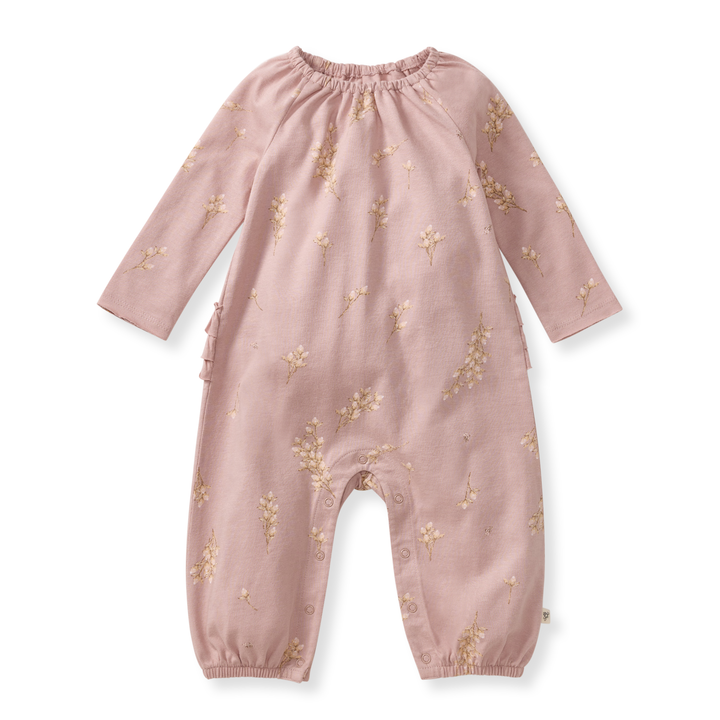 Budding Beauty Infant Jumpsuit - Premium Baby & Toddler Outfits from Burt's Bees Baby - Just $22.95! Shop now at Pat's Monograms