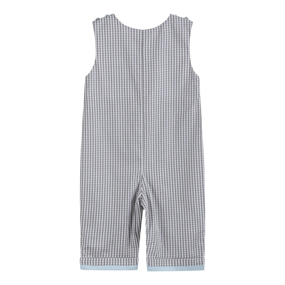 Light Gray Mallard Smocked Overalls - Premium Baby & Toddler Outfits from Lil Cactus - Just $38.95! Shop now at Pat's Monograms