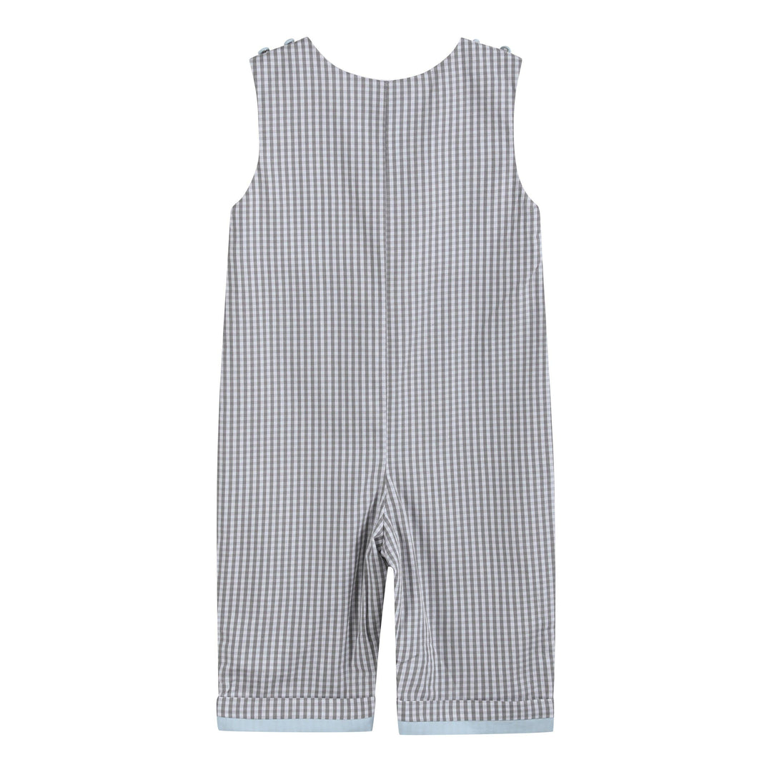 Light Gray Mallard Smocked Overalls - Premium Baby & Toddler Outfits from Lil Cactus - Just $38.95! Shop now at Pat's Monograms