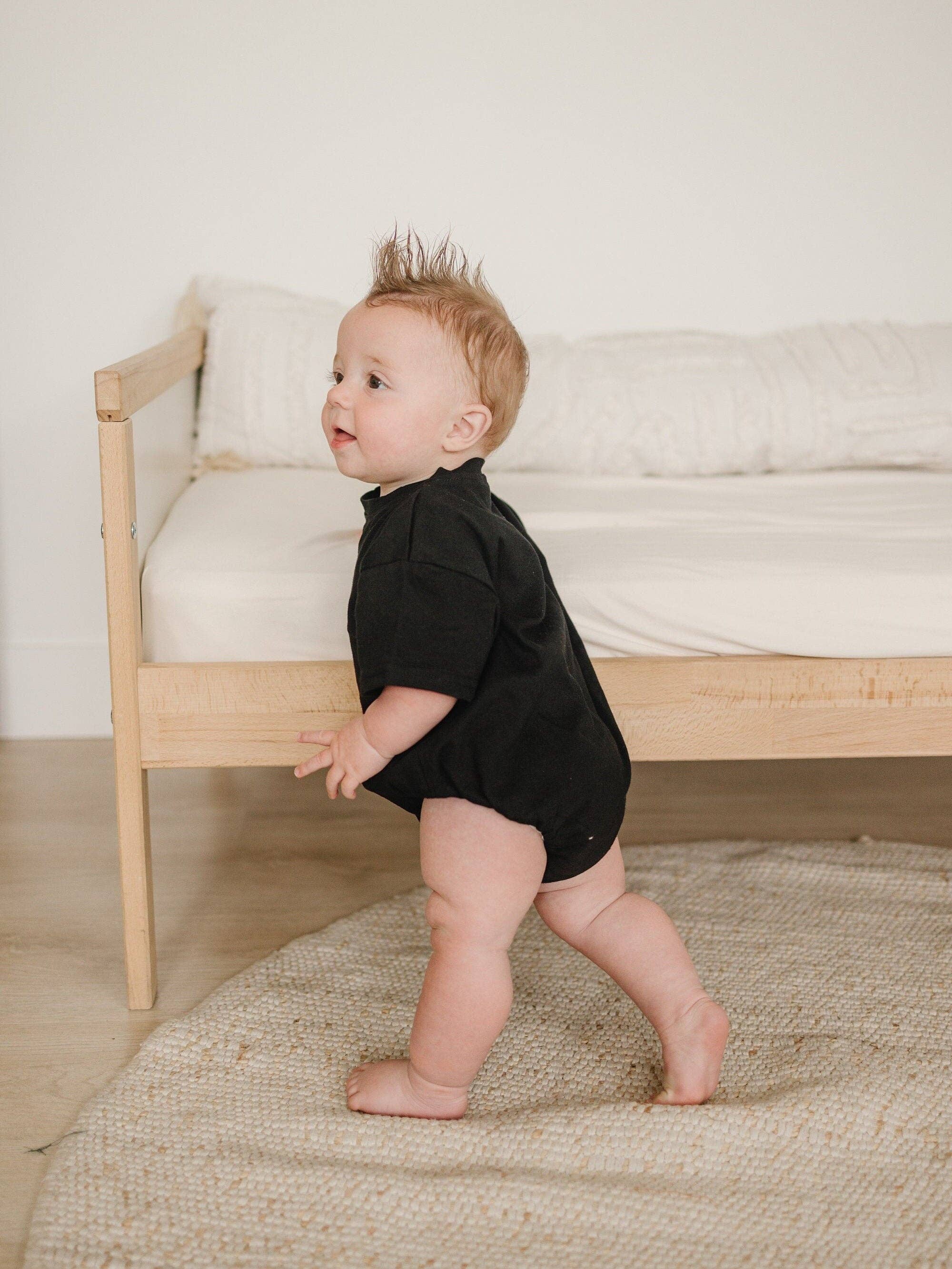 Oversized T-Shirt Romper - Premium Baby & Toddler Outfits from Little Joy Co. - Just $18! Shop now at Pat's Monograms