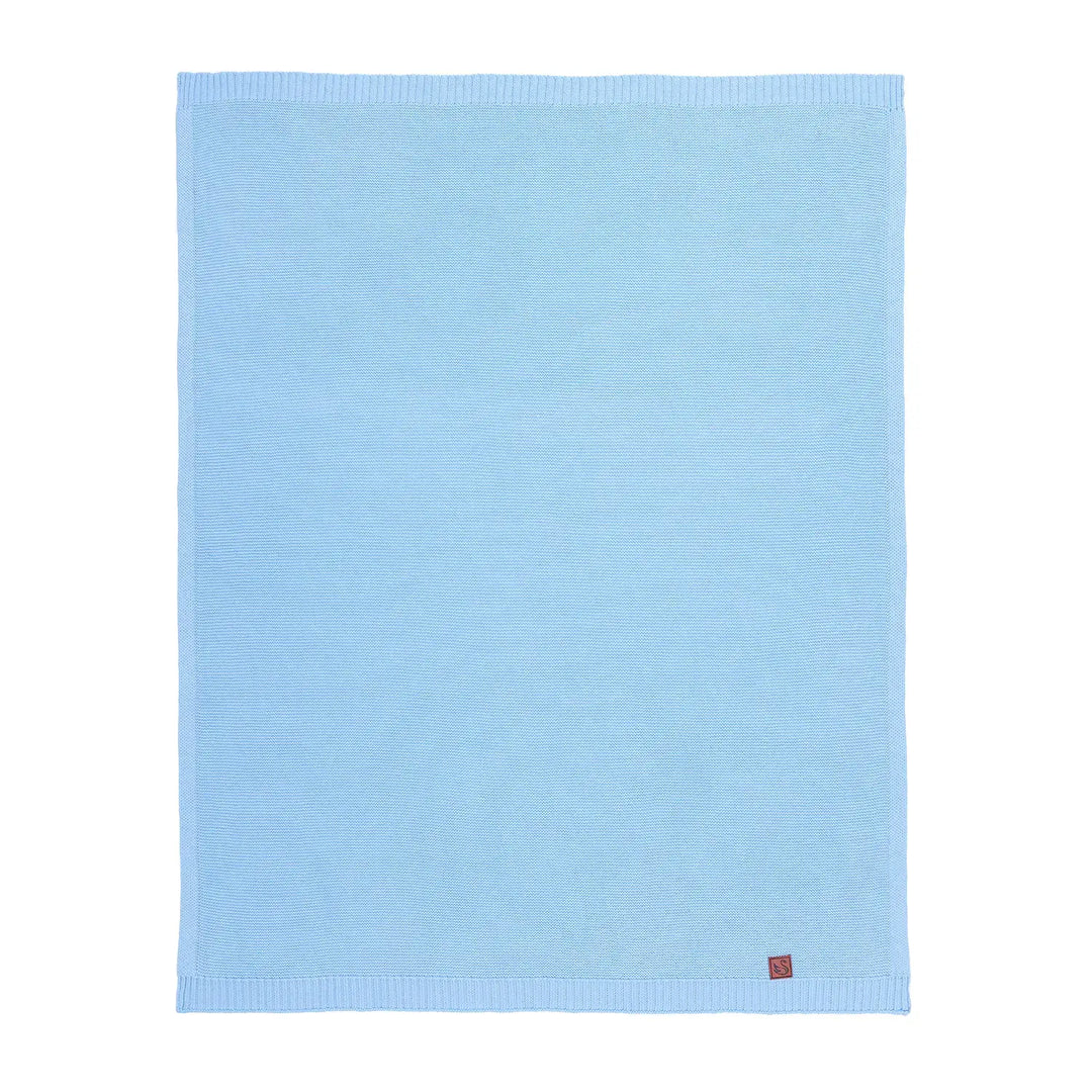 Classic Knit Baby Blanket - 100% Cotton Shima Seiki Knitting - Premium Baby Blanket from SwaddleAn - Just $38.95! Shop now at Pat's Monograms