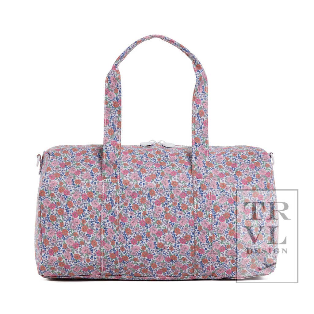 Weekender - Garden Floral Duffel Bag - Premium Duffel Bags from TRVL Design - Just $74.95! Shop now at Pat's Monograms