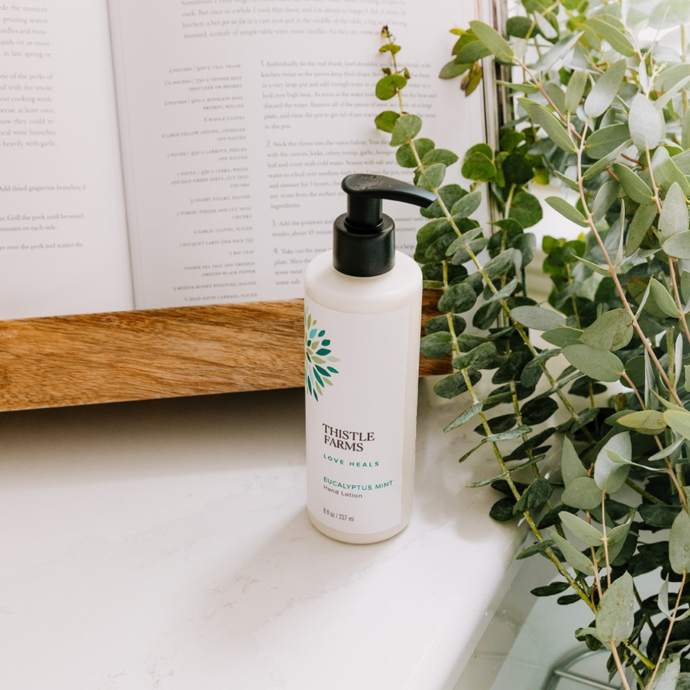 Eucalyptus Mint Moisturizing Hand Lotion - Premium skin care from Thistle Farms - Just $15! Shop now at Pat's Monograms