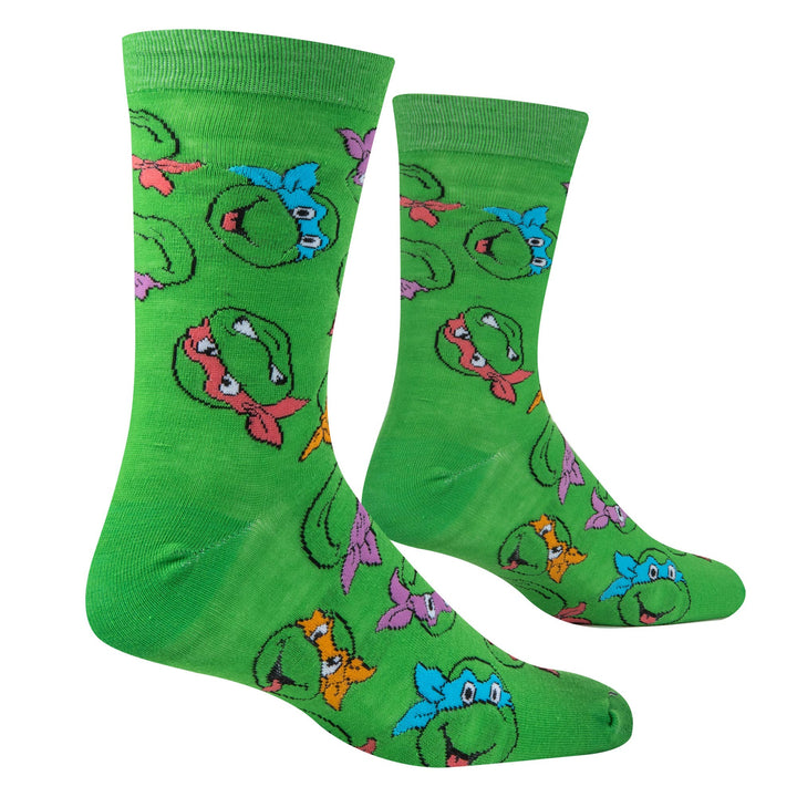 Turtle Games - Mens Crew Socks - Premium Socks from Crazy Socks - Just $7! Shop now at Pat's Monograms