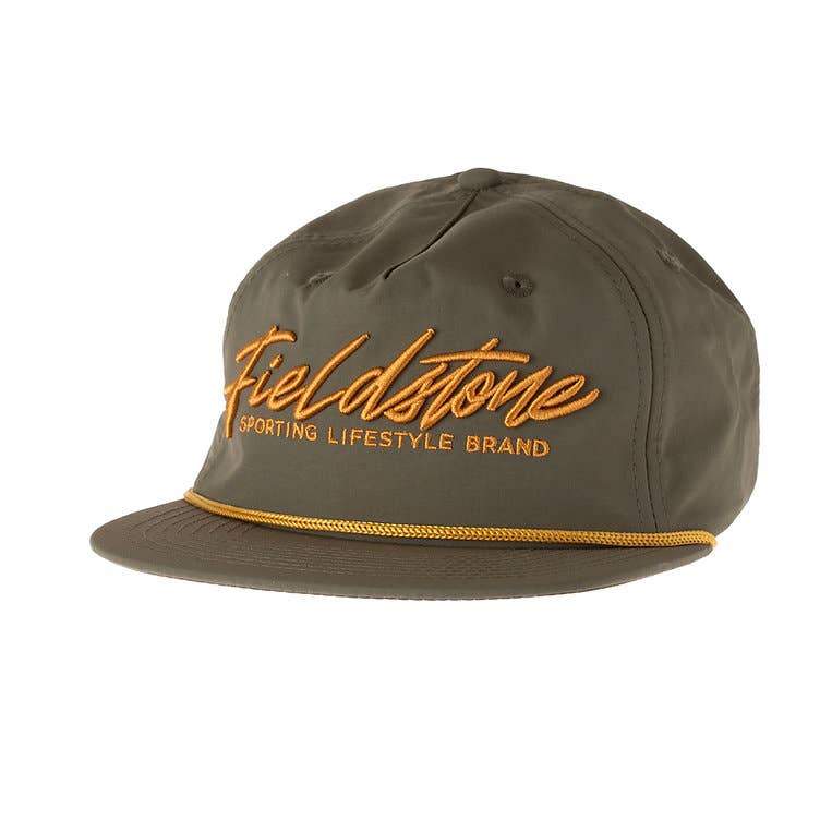 Hydro 3D Puff Script Logo Hat (496) - Premium hat from Fieldstone - Sporting Lifestyle Brand - Just $30! Shop now at Pat's Monograms