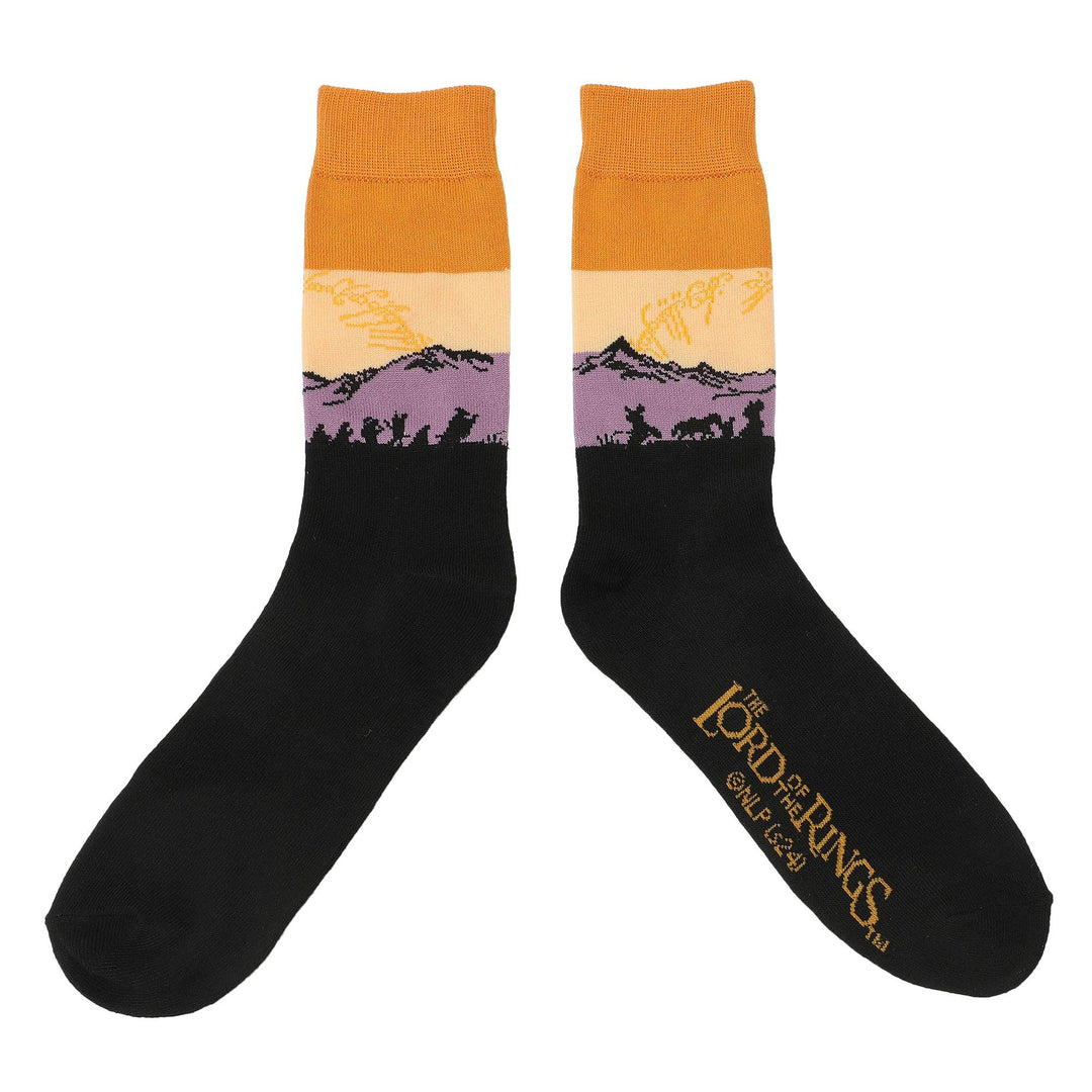 Lord Of The Rings Characters Adult 5-Pair Casual Crew Socks-OSFA - Premium socks from Bioworld Merchandising - Just $24.95! Shop now at Pat's Monograms