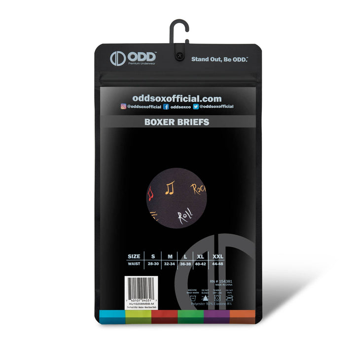 Elvis Rock N Roll - Mens Boxer Briefs - Premium Accessories from Odd Sox - Just $22.95! Shop now at Pat's Monograms