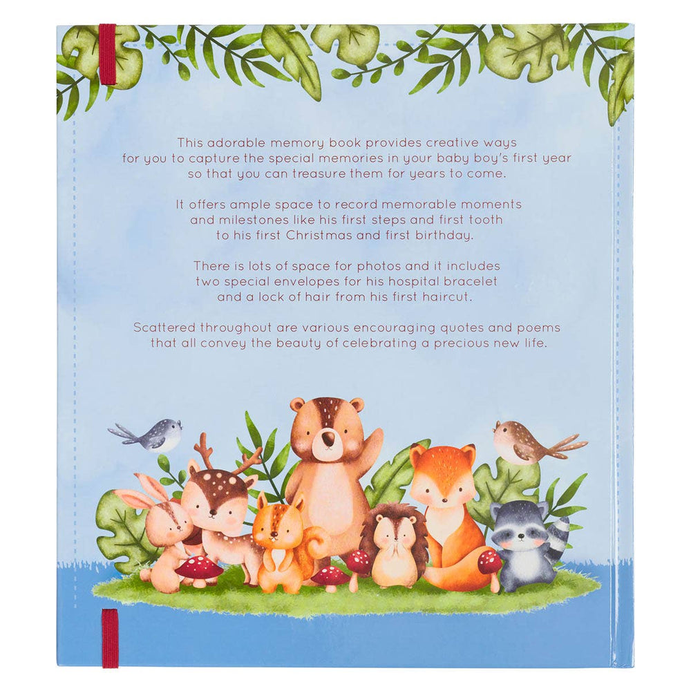Baby Memory Book for Boys - Premium Christian Gift Items from Christian Art Gifts - Just $16.95! Shop now at Pat's Monograms
