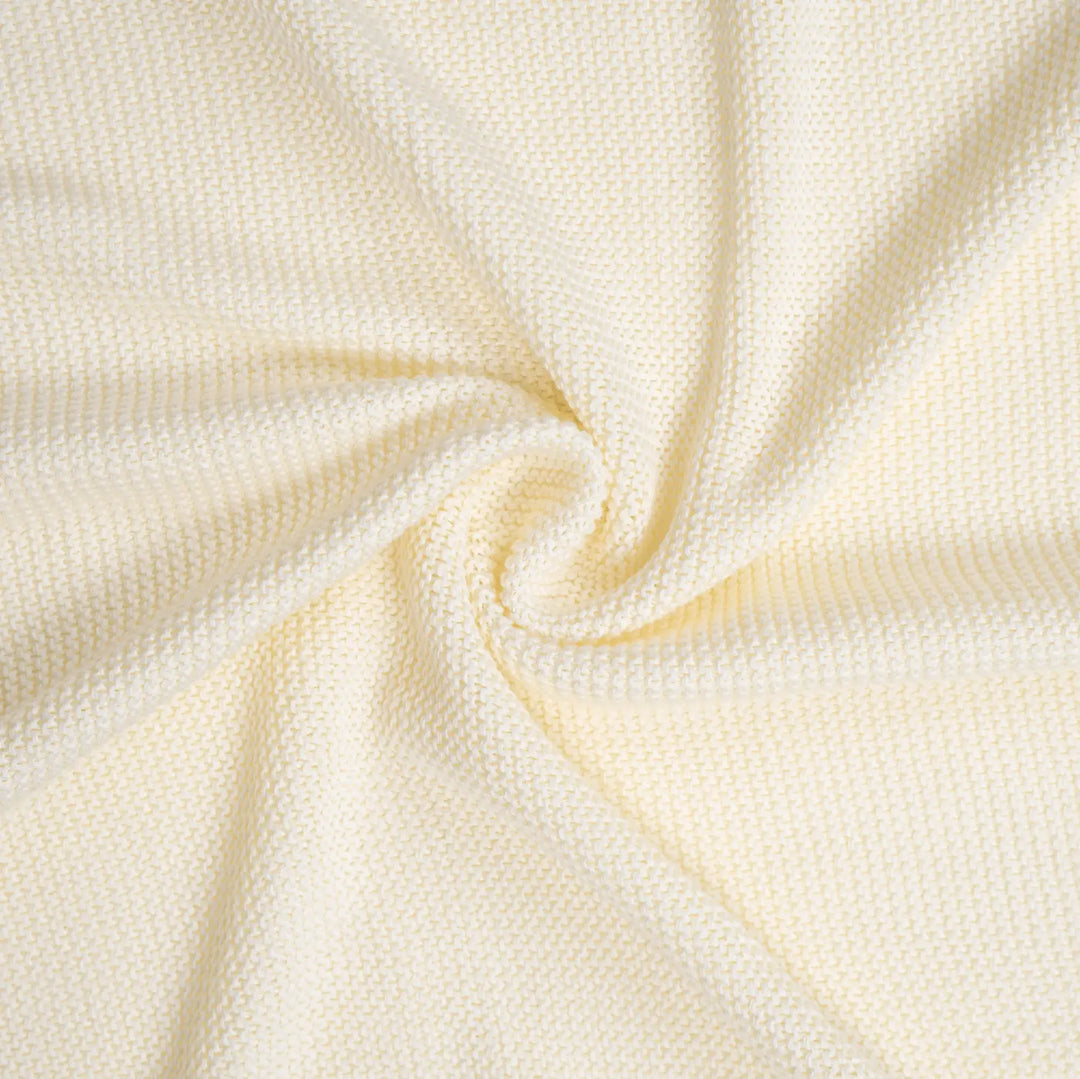 Ruffled Knit Baby Blanket - 100% Cotton - Premium Baby Blanket from SwaddleAn - Just $44.95! Shop now at Pat's Monograms