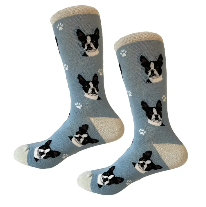 Boston Terrier Socks - Premium Socks from Sock Daddy - Just $10.95! Shop now at Pat's Monograms