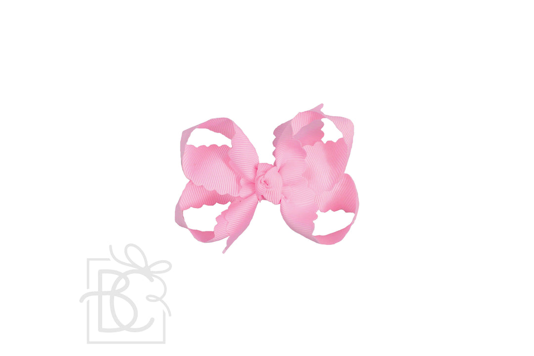 SCALLOPED EDGE BOW - Premium Hair Bows from Beyond Creations, LLC - Just $9.95! Shop now at Pat's Monograms