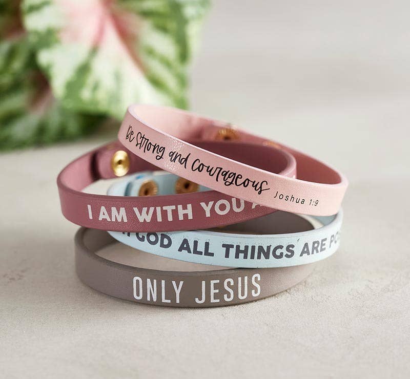 Snap Bracelet - All Things Possible - Premium jewelry from Faithworks by Creative Brands - Just $6.95! Shop now at Pat's Monograms