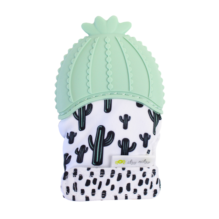 Itzy Mitt™ Silicone Teething Mitts: Dinosaur - Premium teethers from Itzy Ritzy - Just $9.95! Shop now at Pat's Monograms