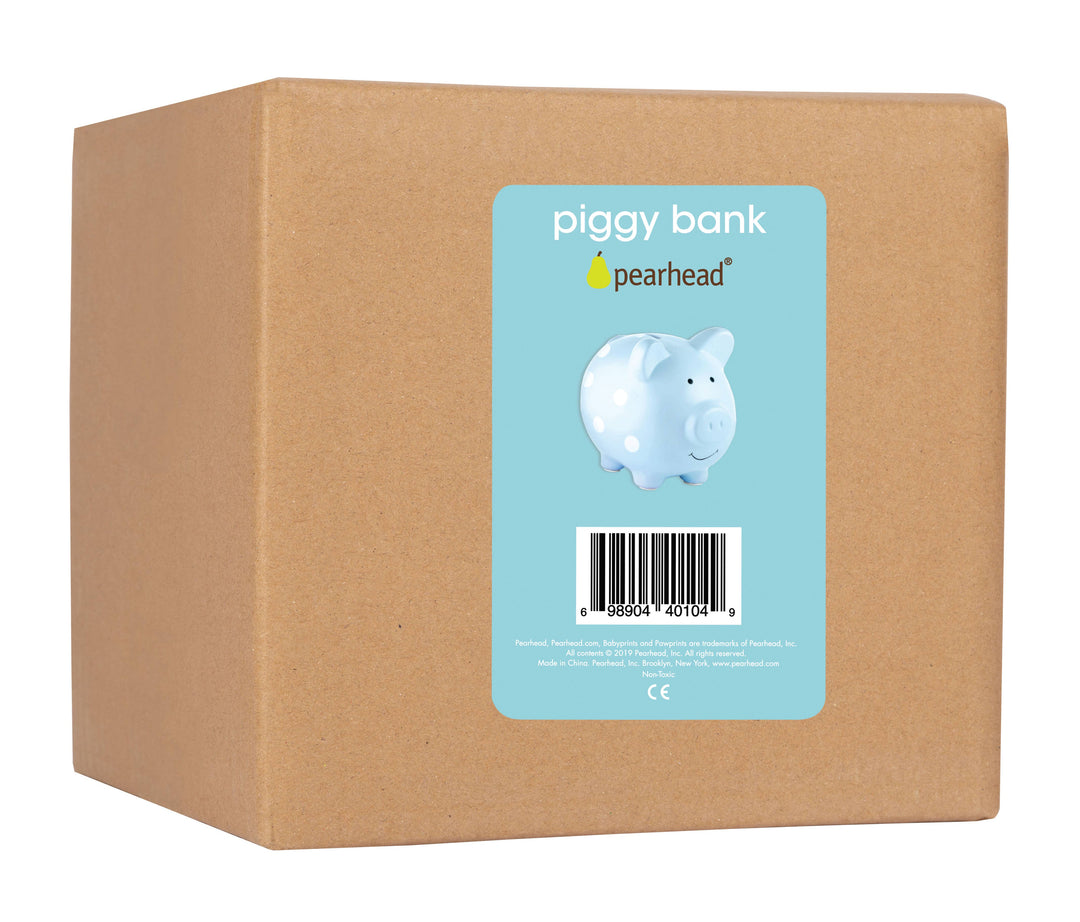 Polka Dot Piggy Bank - Premium Gifts from Pearhead - Just $21.95! Shop now at Pat's Monograms