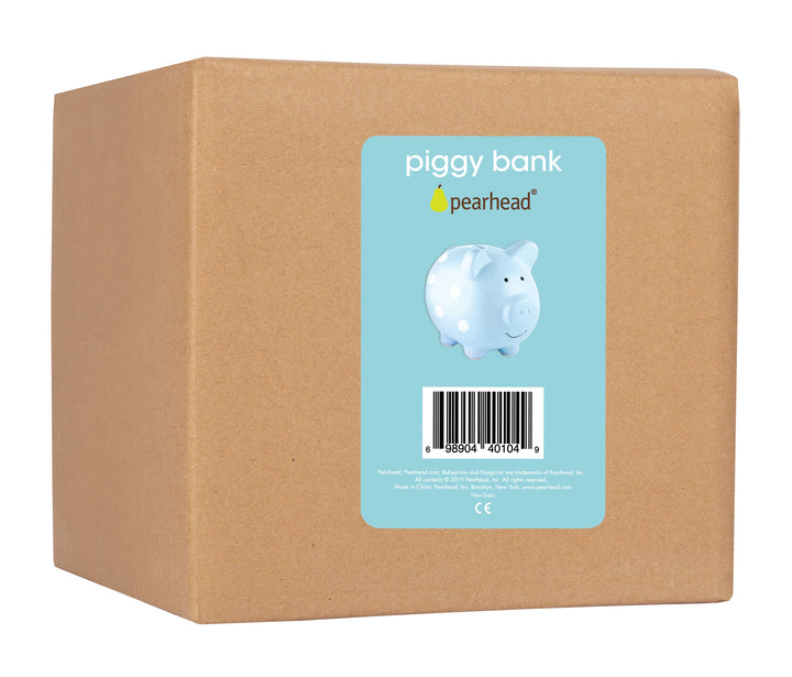 Polka Dot Piggy Bank - Premium Gifts from Pearhead - Just $21.95! Shop now at Pat's Monograms