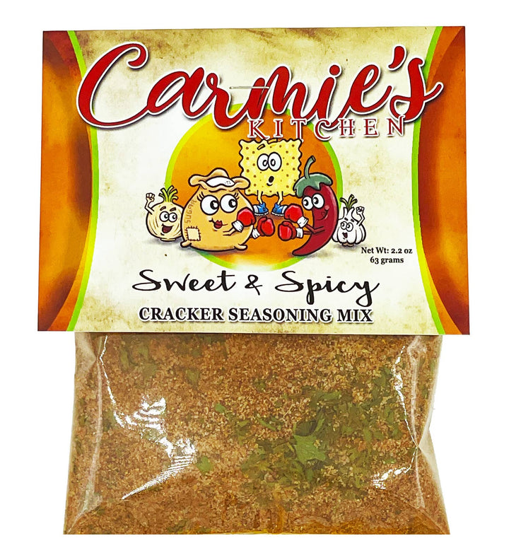Sweet & Spicy Cracker Seasoning - Premium Gourmet Foods from Carmie's Kitchen - Just $6! Shop now at Pat's Monograms