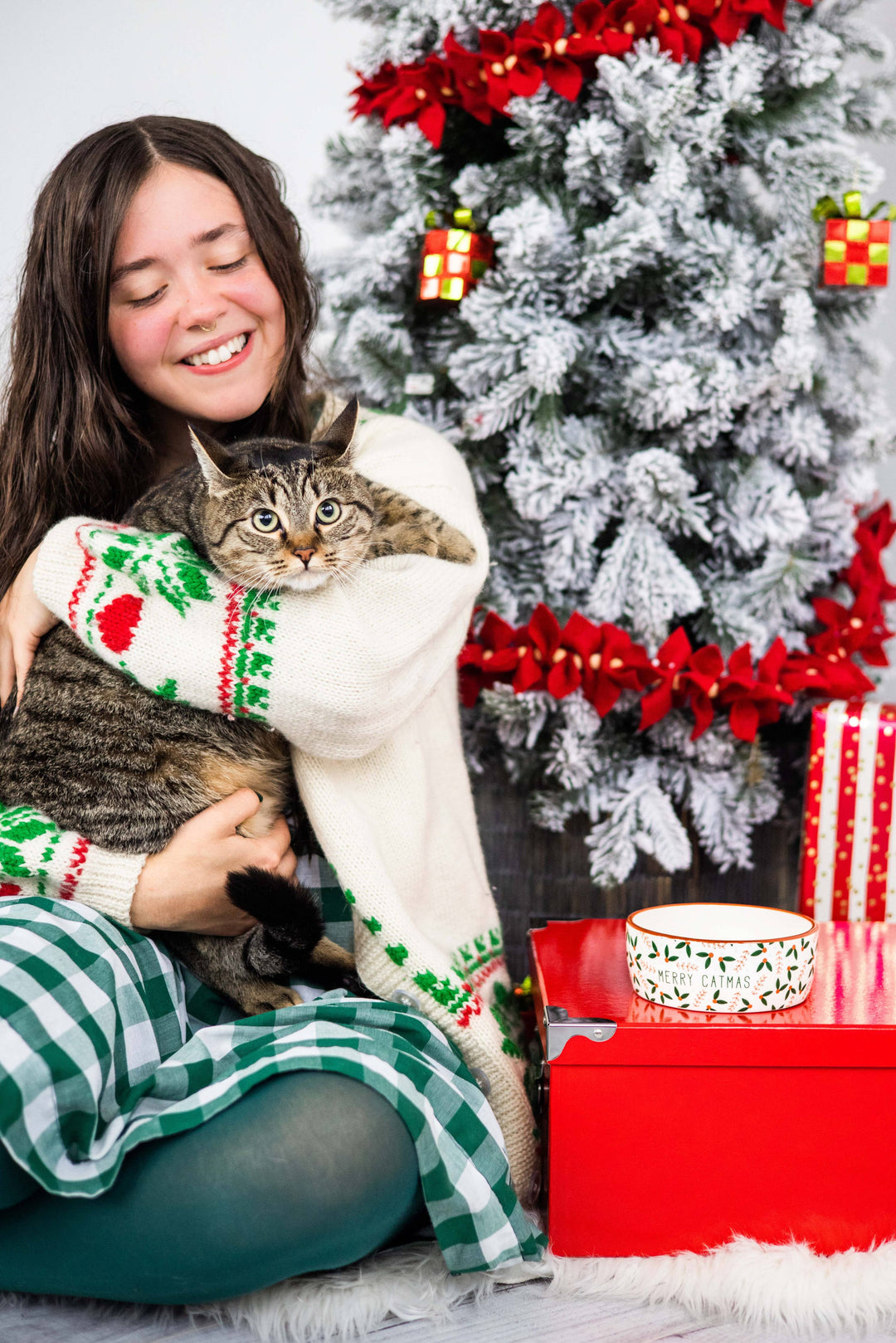 Merry Catmas, Cat Holiday And Christmas Feeding Bowl - Premium Pet Accessories from Pearhead - Just $8.95! Shop now at Pat's Monograms